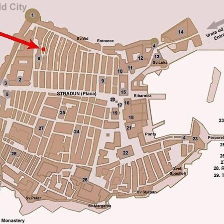 Apartamento 1-Bdrm With Terrace In The Old Town Dubrovnik Exterior foto